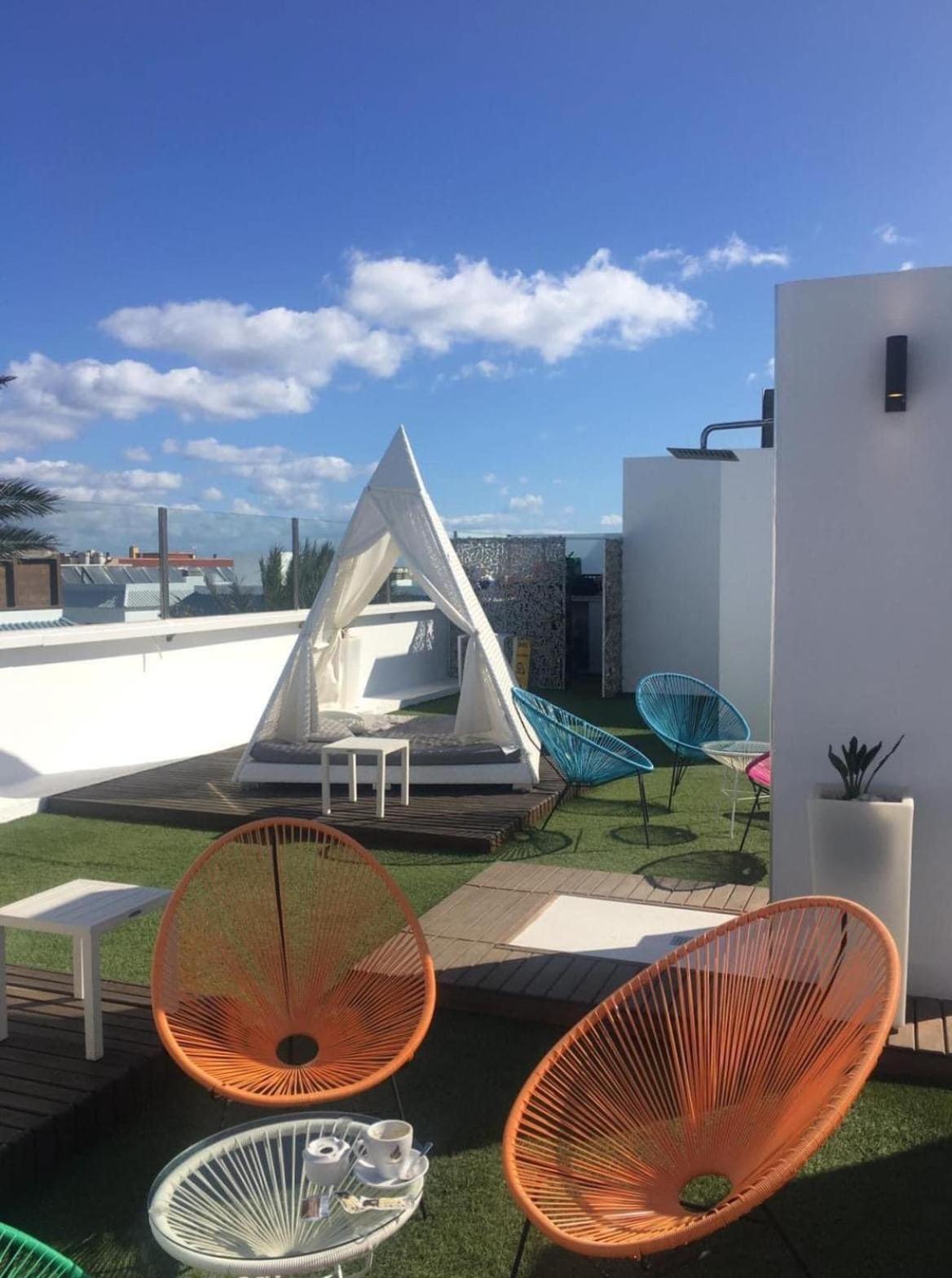Corralejo Bristol Terrace Apartment Con Giardino Privato Esterno Экстерьер фото