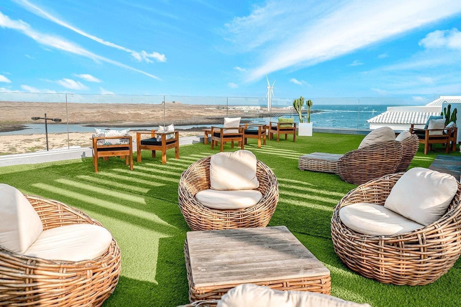 Corralejo Bristol Terrace Apartment Con Giardino Privato Esterno Экстерьер фото
